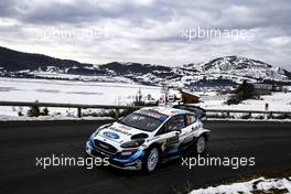 Essapeka Lappi (FIN) Janne Ferm (FIN) FORD Fiesta WRC, M-SPORT FORD WRT  - 23-26.01.2020. FIA World Rally Championship, Rd 1, Rally Monte Carlo, Monaco, Monte-Carlo.