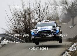 Essapeka Lappi (FIN) Janne Ferm (FIN) FORD Fiesta WRC, M-SPORT FORD WRT 26.01.2020. FIA World Rally Championship, Rd 1, Rally Monte Carlo, Monaco, Monte-Carlo.