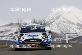Teemu SUNINEN (FIN) - Jarmo LEHTINEN (FIN) FORD Fiesta WRC, M-SPORT FORD WRT - 23-26.01.2020. FIA World Rally Championship, Rd 1, Rally Monte Carlo, Monaco, Monte-Carlo.