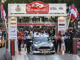 Mickael BOISSERANC (FRA) -Chloé COMTE-ROLLAND (FRA) FORD Fiesta 23-26.01.2020. FIA World Rally Championship, Rd 1, Rally Monte Carlo, Monaco, Monte-Carlo.