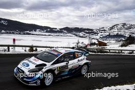 Essapeka Lappi (FIN) Janne Ferm (FIN) FORD Fiesta WRC, M-SPORT FORD WRT  - 23-26.01.2020. FIA World Rally Championship, Rd 1, Rally Monte Carlo, Monaco, Monte-Carlo.