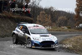 PEDRO (ITA) - Emanuele BALDACCINI (ITA) FORD Fiesta Mkll 23-26.01.2020. FIA World Rally Championship, Rd 1, Rally Monte Carlo, Monaco, Monte-Carlo.