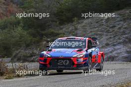 Ott Tanak, Hyundai I20 WRC. FIA World Rally Championship - Rally Monte Carlo Preview