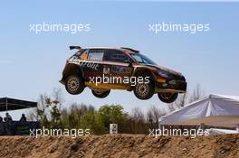 Ricardo Trivino (MEX) - Marc Marti (ESP) Skoda Fabia R5  12-15.03.2020. FIA World Rally Championship, Rd 3, Rally Guanajuato Mexico, Leon, Mexico.