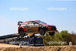 Ott Tanak (EST)-Martin Jarveoja (EST) HYUNDAI i20 Coupe WRC, HYUNDAI SHELL MOBIS WRT  12-15.03.2020. FIA World Rally Championship, Rd 3, Rally Guanajuato Mexico, Leon, Mexico.