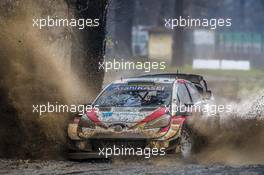 18 KATSUTA Takamoto (JPN), BARRITT Daniel (GBR), Toyota Yaris WRC, Toyota Gazoo Racing WRT. 04-06.12.2020. FIA World Rally Championship Rd 7, ACI Rally Monza, Italy