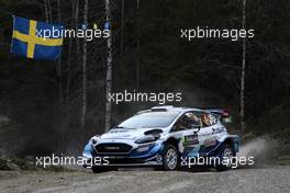Essapeka Lappi (FIN) Janne Ferm (FIN) FORD Fiesta WRC, M-SPORT FORD WRT 13-16.02.2020. FIA World Rally Championship, Rd 2, Rally Sweden.