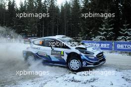 Essapeka Lappi (FIN) Janne Ferm (FIN) FORD Fiesta WRC, M-SPORT FORD WRT 13-16.02.2020. FIA World Rally Championship, Rd 2, Rally Sweden.