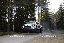 Jari-Matti Latvala (FIN)-Miikka Anttila (FIN) Toyota Yaris WRC, Toyota Gazoo Racing WRT 13-16.02.2020. FIA World Rally Championship, Rd 2, Rally Sweden.