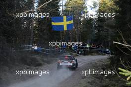 Takamoto Katsuta (JAP) - Daniel Barritt (GBR) TOYOTA Yaris WRC, TOYOTA GAZOO RACING WRT 13-16.02.2020. FIA World Rally Championship, Rd 2, Rally Sweden.