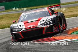 Nico Müller (SUI) Team Rosberg, Audi R8 LMS GT3 18.06.2021, DTM Round 1, Monza, Italy, Friday.