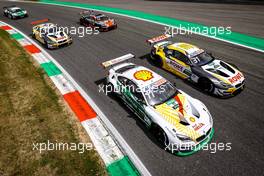 Marco Wittmann (GER) Walkenhorst Motorsport, BMW M6 GT3, Sheldon van der Linde (RSA) ROWE Racing BMW M6 GT3 19.06.2021, DTM Round 1, Monza, Italy, Saturday.