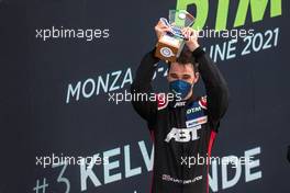 Podium: Kelvin van der Linde (RSA) Abt Sportsline, Audi R8 LMS GT3 20.06.2021, DTM Round 1, Monza, Italy, Sunday.