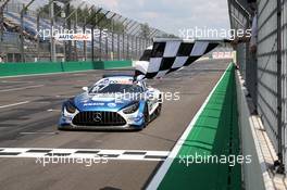 Zieldurchfahrt von Philip Ellis (SUI) (WINWARD Racing - Mercedes-AMG GT3)  24.07.2021, DTM Round 2, Lausitzring, Germany, Saturday.