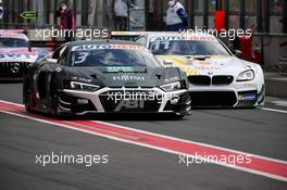 Kelvin van der Linde (SA) (ABT Sportsline - Audi R8 LMS) und Marco Wittmann (GER) (Walkenhorst Motorsport, BMW M6 GT3)  07.08.2021, DTM Round 3, Zolder, Belgium, Saturday.