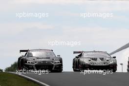 Kelvin van der Linde (SA) (ABT Sportsline - Audi R8 LMS) und Estebahn Muth (BEL) (T3 Motorsport Lamborghini)  08.08.2021, DTM Round 3, Zolder, Belgium, Sunday.