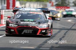 Mike Rockenfeller (GER) (ABT Sportsline -  Audi R8 LMS )  21.08.2021, DTM Round 4, Nuerburgring, Germany, Saturday.