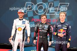 Lucas Auer (AT), (Mercedes-AMG Team WINWARD, Mercedes-AMG GT3) freut sich über die Pole  19.09.2021, DTM Round 6, Assen, Netherland, Sunday.