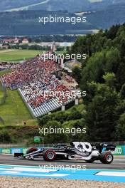Yuki Tsunoda (JPN) AlphaTauri AT02. 02.07.2021. Formula 1 World Championship, Rd 9, Austrian Grand Prix, Spielberg, Austria, Practice Day.