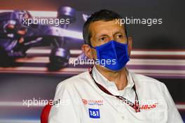 Guenther Steiner (ITA) Haas F1 Team Prinicipal in the FIA Press Conference. 02.07.2021. Formula 1 World Championship, Rd 9, Austrian Grand Prix, Spielberg, Austria, Practice Day.
