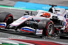 Nikita Mazepin (RUS) Haas F1 Team VF-21. 02.07.2021. Formula 1 World Championship, Rd 9, Austrian Grand Prix, Spielberg, Austria, Practice Day.