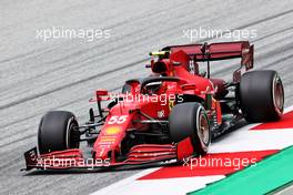 Carlos Sainz Jr (ESP) Ferrari SF-21. 02.07.2021. Formula 1 World Championship, Rd 9, Austrian Grand Prix, Spielberg, Austria, Practice Day.