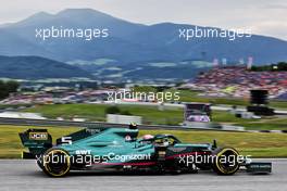 Sebastian Vettel (GER) Aston Martin F1 Team AMR21. 02.07.2021. Formula 1 World Championship, Rd 9, Austrian Grand Prix, Spielberg, Austria, Practice Day.