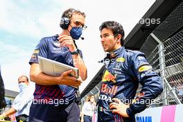 Sergio Perez (MEX) Red Bull Racing on the grid. 04.07.2021. Formula 1 World Championship, Rd 9, Austrian Grand Prix, Spielberg, Austria, Race Day.