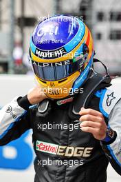 Fernando Alonso (ESP) Alpine F1 Team on the grid. 04.07.2021. Formula 1 World Championship, Rd 9, Austrian Grand Prix, Spielberg, Austria, Race Day.
