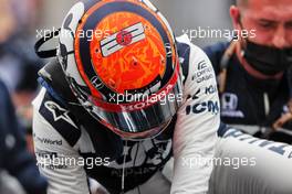 Yuki Tsunoda (JPN) AlphaTauri AT02 on the grid. 04.07.2021. Formula 1 World Championship, Rd 9, Austrian Grand Prix, Spielberg, Austria, Race Day.