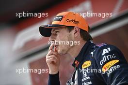 Race winner Max Verstappen (NLD) Red Bull Racing in parc ferme. 04.07.2021. Formula 1 World Championship, Rd 9, Austrian Grand Prix, Spielberg, Austria, Race Day.