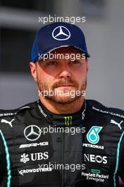 Second placed Valtteri Bottas (FIN) Mercedes AMG F1 in parc ferme. 04.07.2021. Formula 1 World Championship, Rd 9, Austrian Grand Prix, Spielberg, Austria, Race Day.