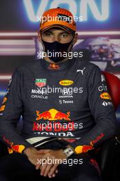 Max Verstappen (NLD) Red Bull Racing in the post race FIA Press Conference. 04.07.2021. Formula 1 World Championship, Rd 9, Austrian Grand Prix, Spielberg, Austria, Race Day.