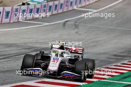 Mick Schumacher (GER) Haas VF-21. 04.07.2021. Formula 1 World Championship, Rd 9, Austrian Grand Prix, Spielberg, Austria, Race Day.
