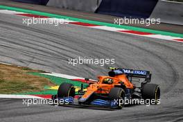 Lando Norris (GBR) McLaren MCL35M. 04.07.2021. Formula 1 World Championship, Rd 9, Austrian Grand Prix, Spielberg, Austria, Race Day.