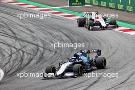 Nicholas Latifi (CDN) Williams Racing FW43B. 04.07.2021. Formula 1 World Championship, Rd 9, Austrian Grand Prix, Spielberg, Austria, Race Day.