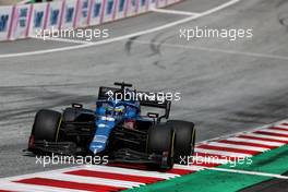 Fernando Alonso (ESP) Alpine F1 Team A521. 04.07.2021. Formula 1 World Championship, Rd 9, Austrian Grand Prix, Spielberg, Austria, Race Day.