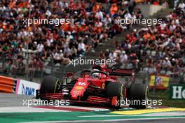 Charles Leclerc (MON) Ferrari SF-21. 04.07.2021. Formula 1 World Championship, Rd 9, Austrian Grand Prix, Spielberg, Austria, Race Day.