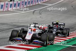Nikita Mazepin (RUS) Haas F1 Team VF-21. 04.07.2021. Formula 1 World Championship, Rd 9, Austrian Grand Prix, Spielberg, Austria, Race Day.