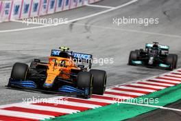 Lando Norris (GBR) McLaren MCL35M. 04.07.2021. Formula 1 World Championship, Rd 9, Austrian Grand Prix, Spielberg, Austria, Race Day.