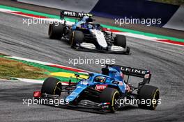 Fernando Alonso (ESP) Alpine F1 Team A521. 04.07.2021. Formula 1 World Championship, Rd 9, Austrian Grand Prix, Spielberg, Austria, Race Day.