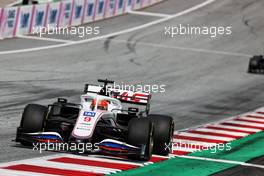Nikita Mazepin (RUS) Haas F1 Team VF-21. 04.07.2021. Formula 1 World Championship, Rd 9, Austrian Grand Prix, Spielberg, Austria, Race Day.