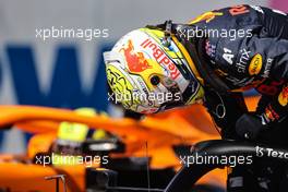 Max Verstappen (NLD), Red Bull Racing and Lando Norris (GBR), McLaren F1 Team  03.07.2021. Formula 1 World Championship, Rd 9, Austrian Grand Prix, Spielberg, Austria, Qualifying Day.