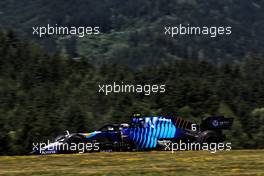 Nicholas Latifi (CDN) Williams Racing FW43B. 03.07.2021. Formula 1 World Championship, Rd 9, Austrian Grand Prix, Spielberg, Austria, Qualifying Day.