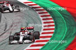 Antonio Giovinazzi (ITA) Alfa Romeo Racing C41. 03.07.2021. Formula 1 World Championship, Rd 9, Austrian Grand Prix, Spielberg, Austria, Qualifying Day.