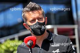 Marcin Budkowski (POL) Alpine F1 Team Executive Director. 03.07.2021. Formula 1 World Championship, Rd 9, Austrian Grand Prix, Spielberg, Austria, Qualifying Day.