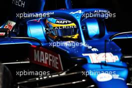 Fernando Alonso (ESP) Alpine F1 Team A521. 03.07.2021. Formula 1 World Championship, Rd 9, Austrian Grand Prix, Spielberg, Austria, Qualifying Day.