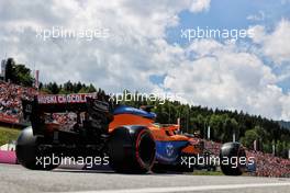 Lando Norris (GBR) McLaren MCL35M. 03.07.2021. Formula 1 World Championship, Rd 9, Austrian Grand Prix, Spielberg, Austria, Qualifying Day.