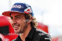 Fernando Alonso (ESP) Alpine F1 Team. 01.07.2021. Formula 1 World Championship, Rd 9, Austrian Grand Prix, Spielberg, Austria, Preparation Day.