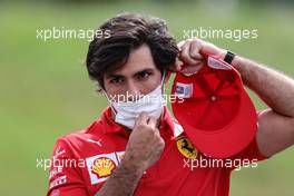Carlos Sainz Jr (ESP), Scuderia Ferrari  01.07.2021. Formula 1 World Championship, Rd 9, Austrian Grand Prix, Spielberg, Austria, Preparation Day.